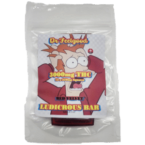Dr. Feelgood – Red Velvet Ludicrous Bar